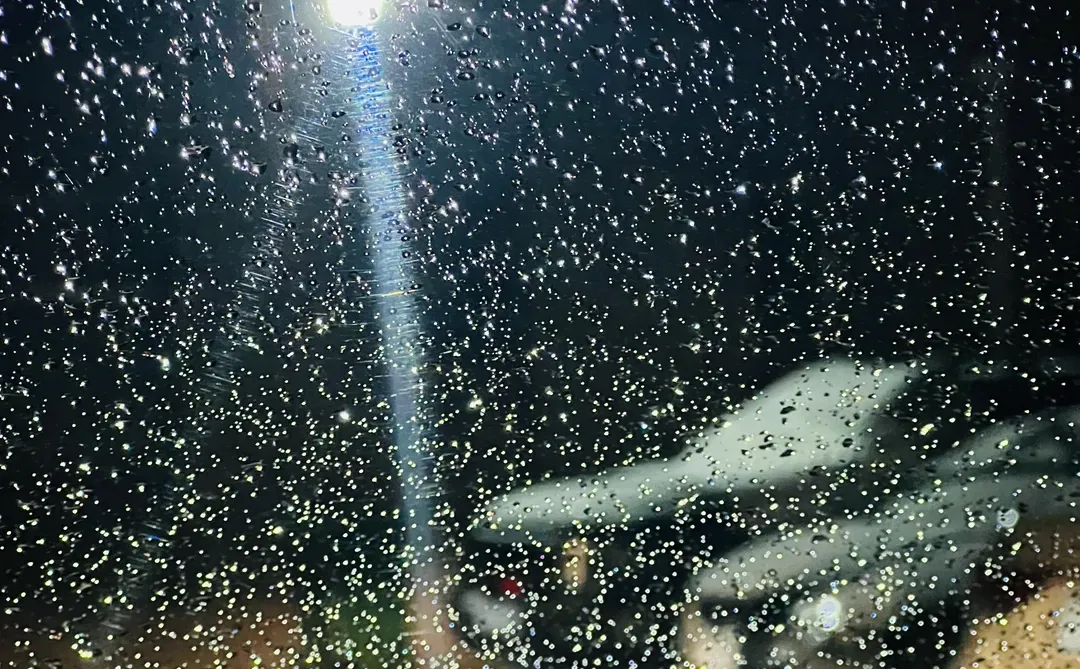 ❄️好可爱，大家在前方是红灯的时候都是