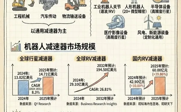 每天学习一个行业：减速器