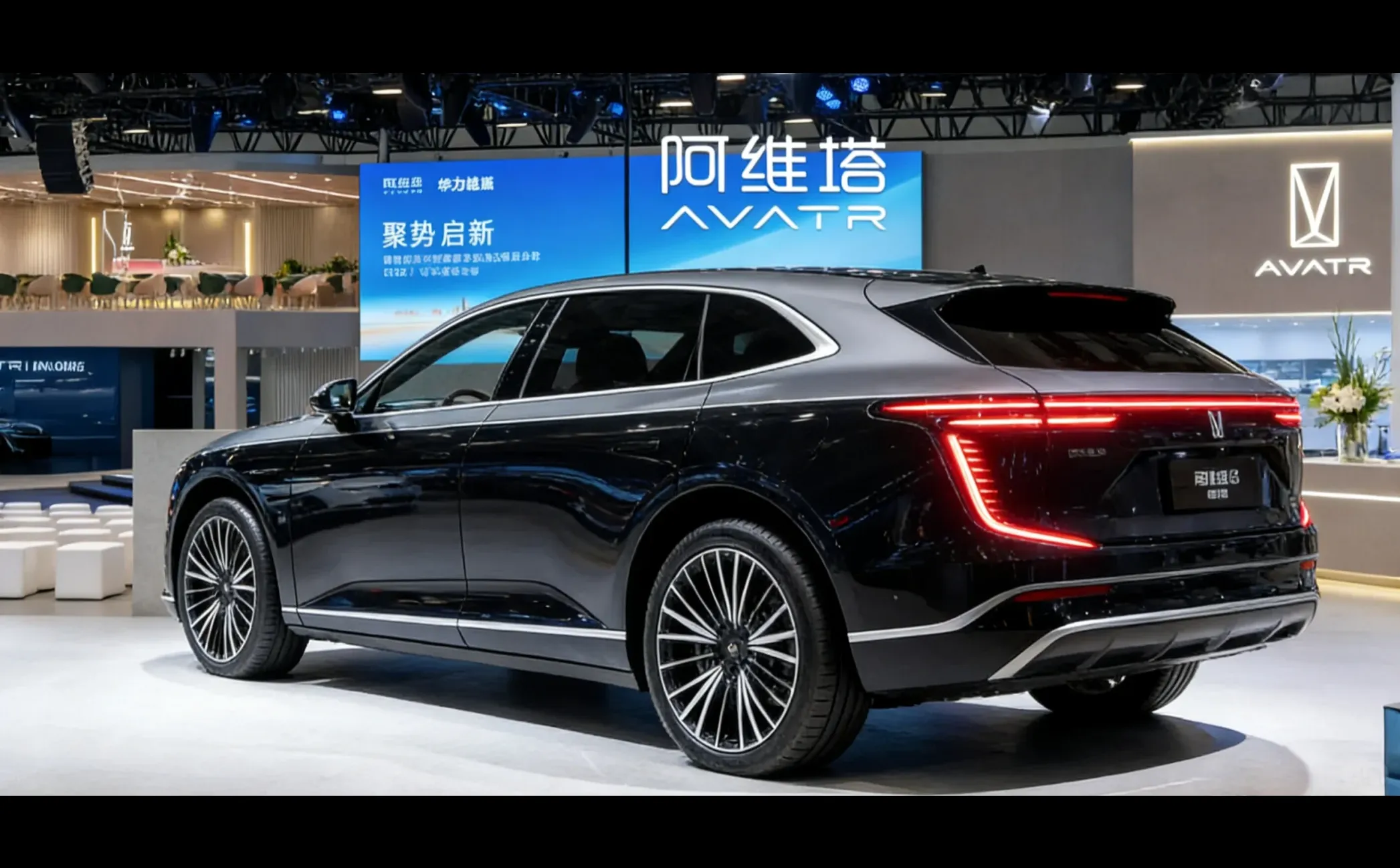 阿维塔新款6座SUV概念图