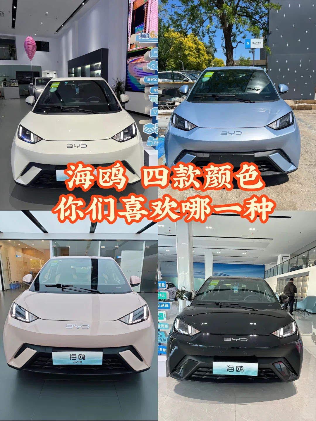 你们喜欢哪一种颜色？