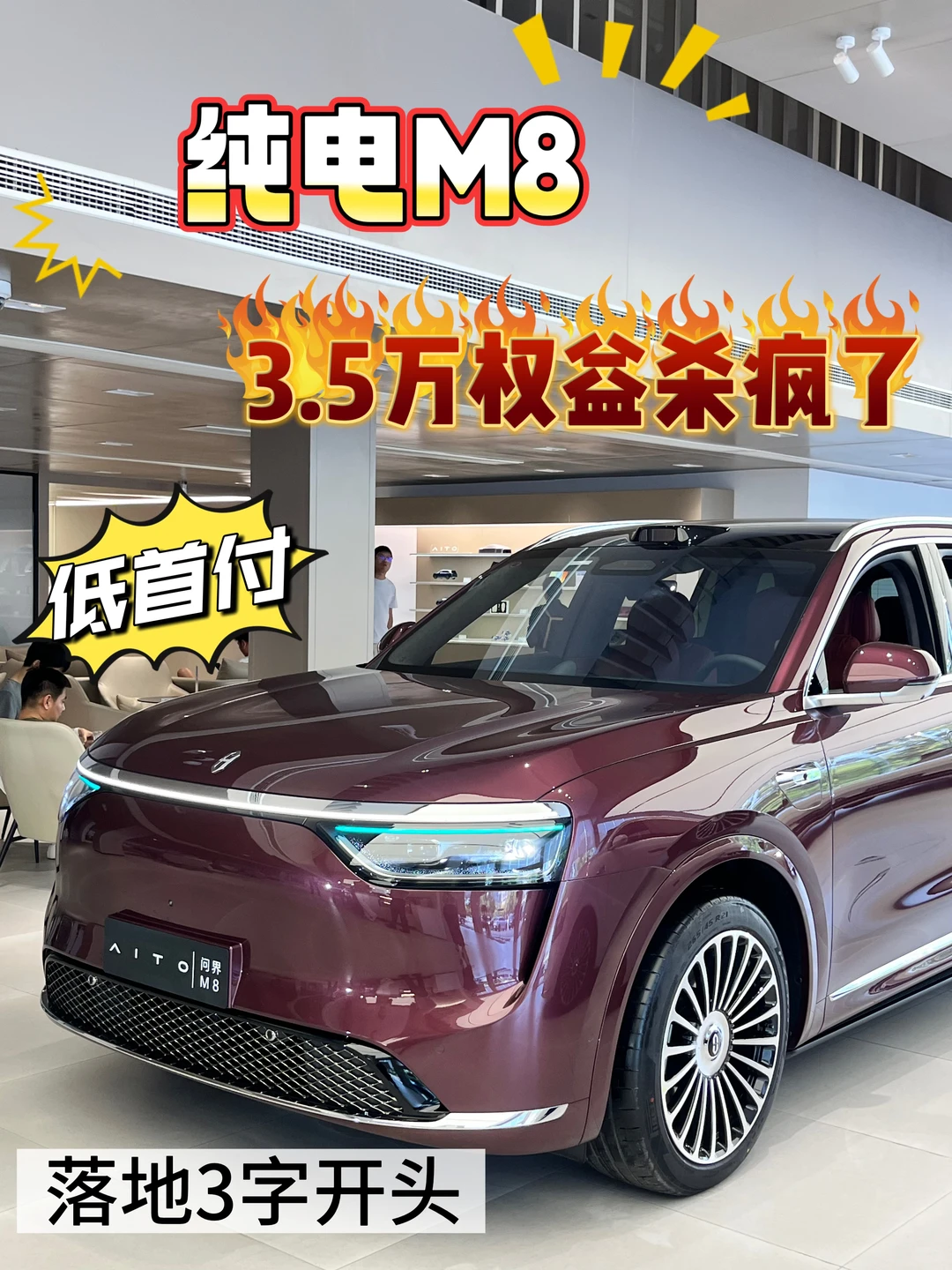 九月买车不纠结就选纯电M8