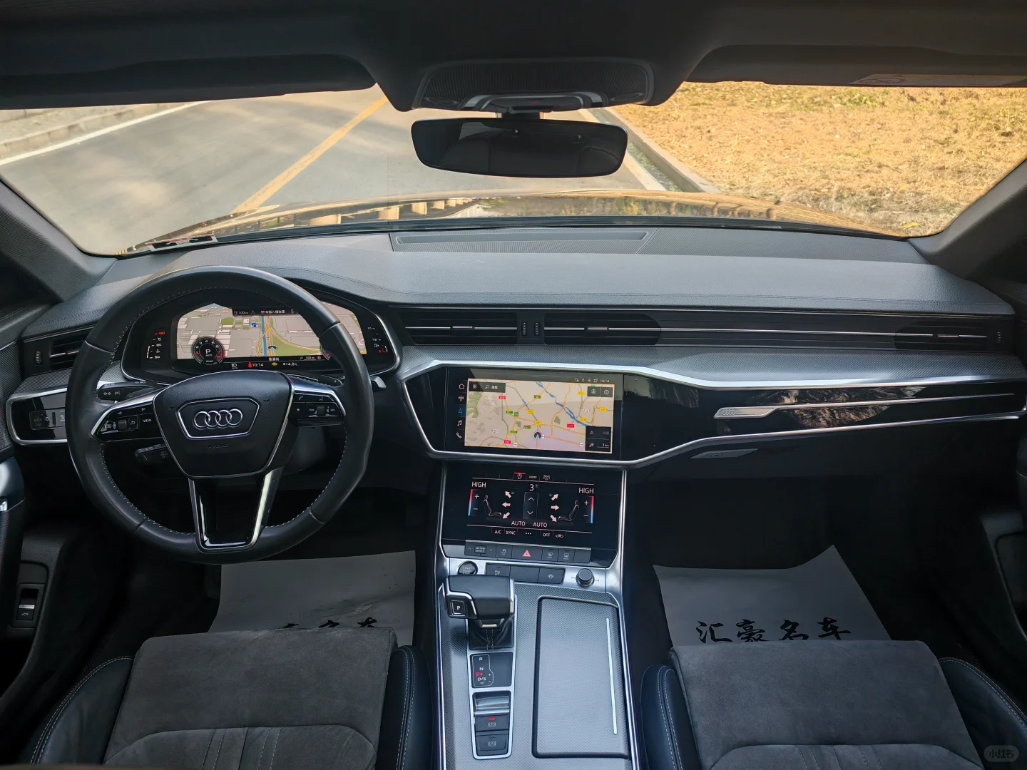 出个人奥迪A6L、20年上牌、原版带车衣，6万