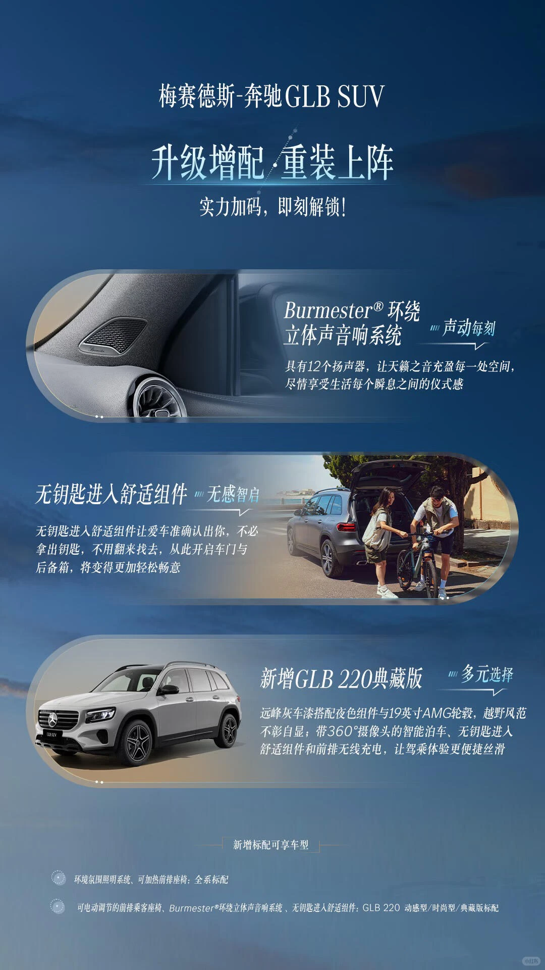 梅赛德斯-奔驰GLB SUV✨智享升级焕新体验