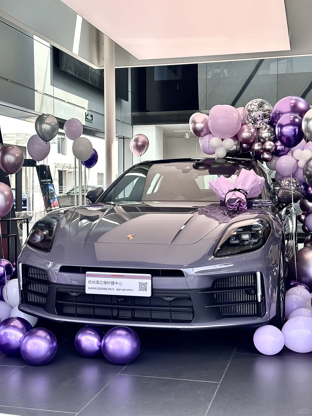 💜世界上居然有普罗旺斯紫的Panamera❗️