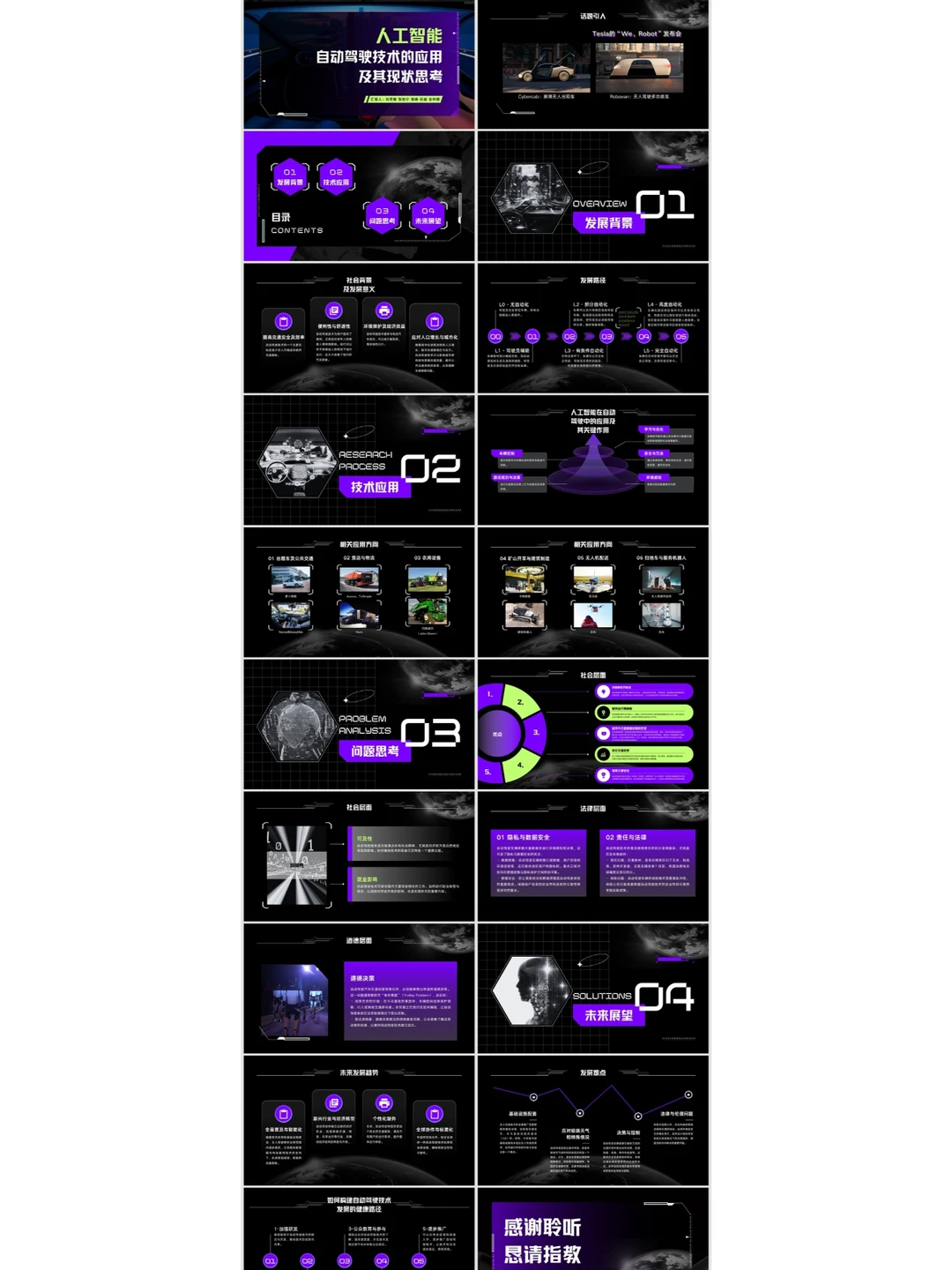 PPT分享|自动驾驶技术