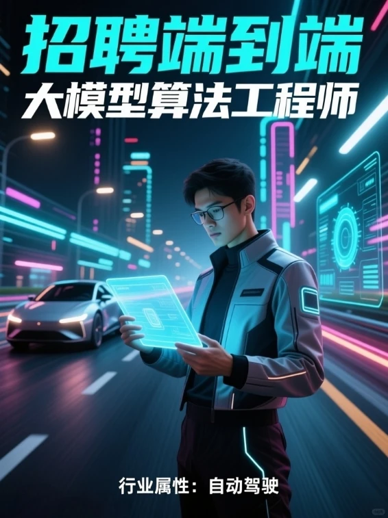 自动驾驶【端到端大模型算法工程师】招聘