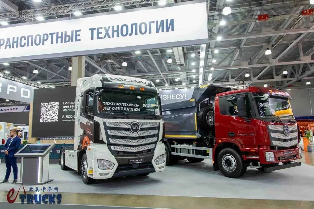 汽车展会，欧洲市场 电动卡车