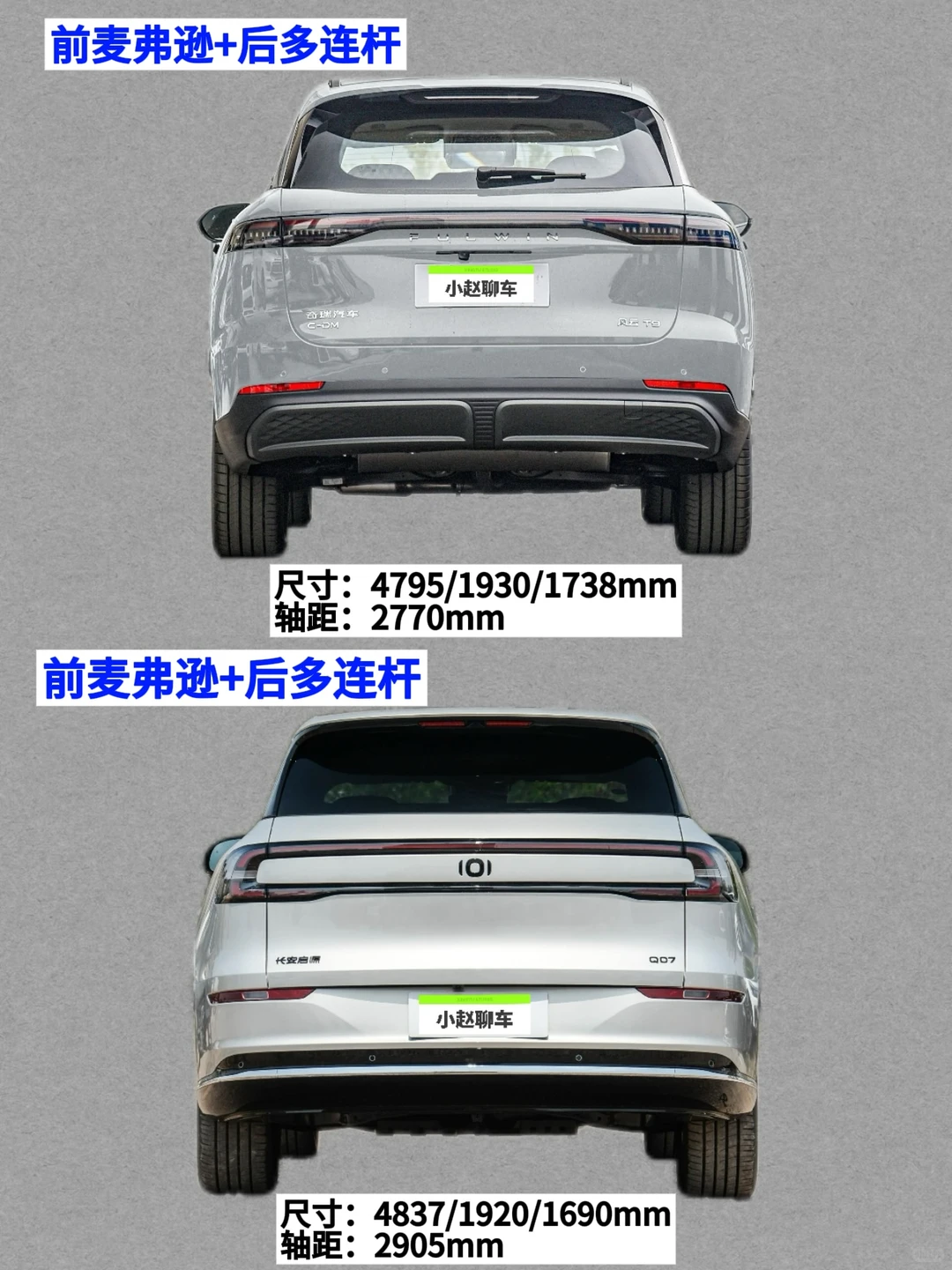 长安启源Q07 vs 奇瑞风云T9，该怎么选？