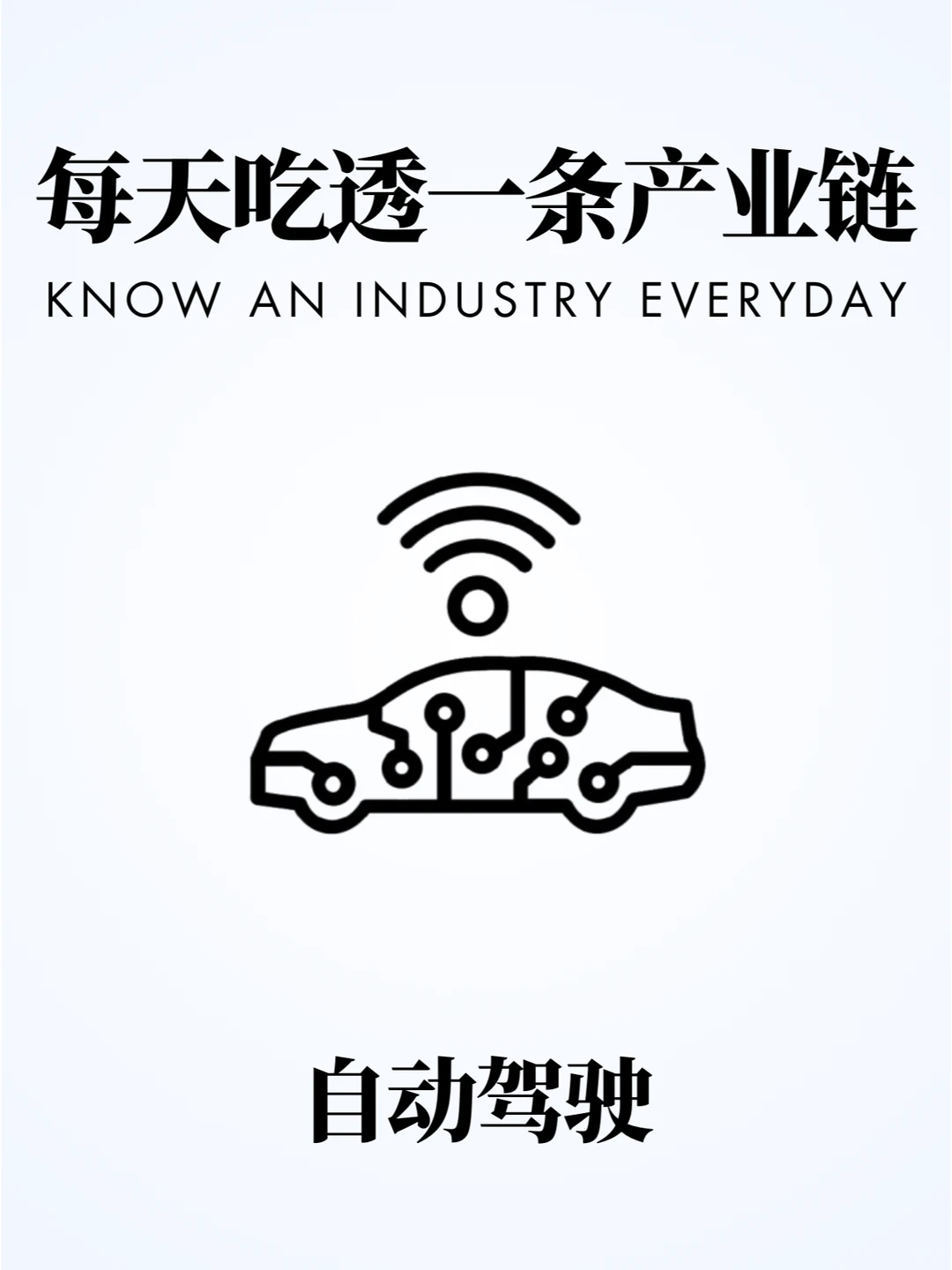 ❗️每天吃透一条产业链｜自动驾驶 🚗