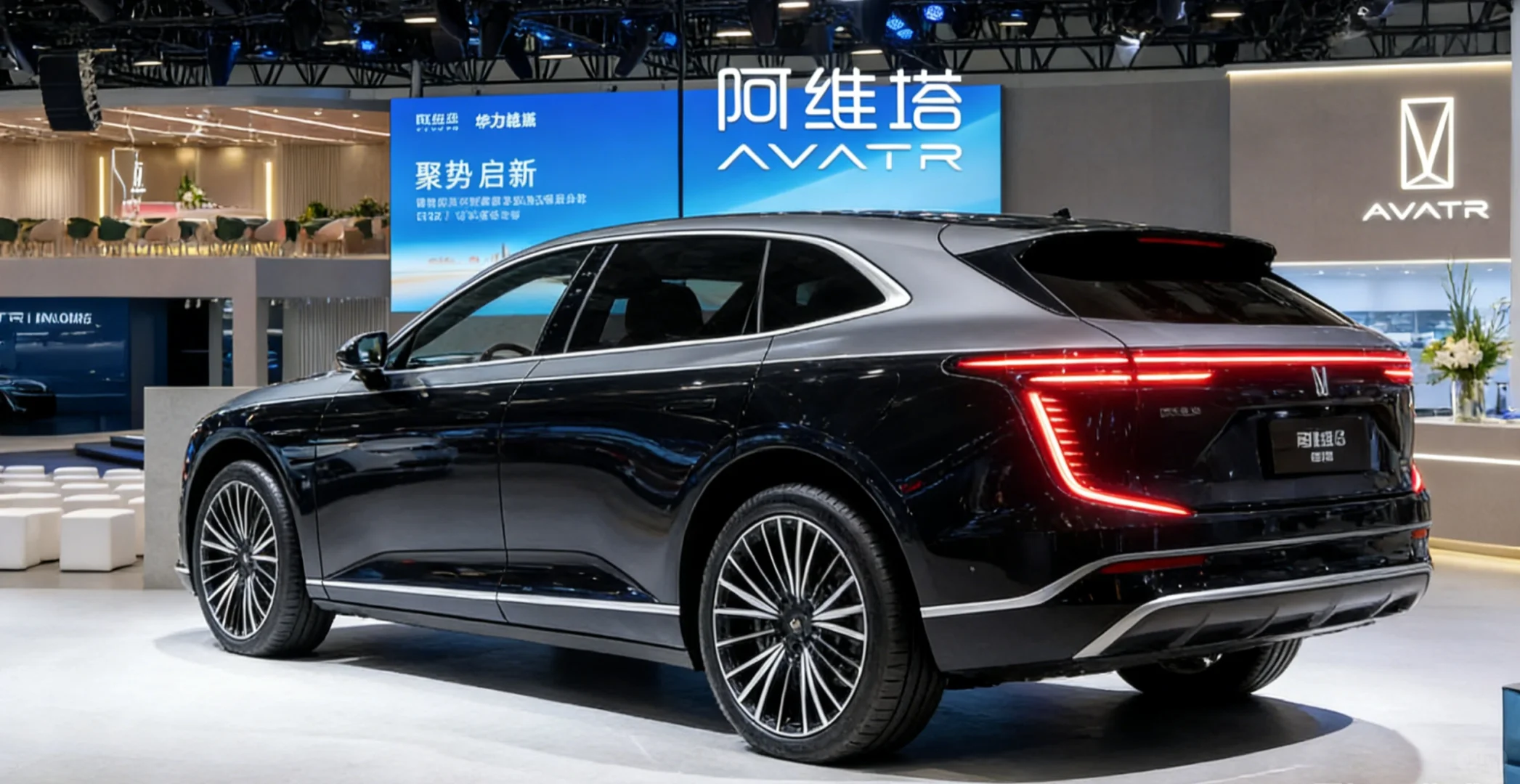 阿维塔新款6座SUV概念图