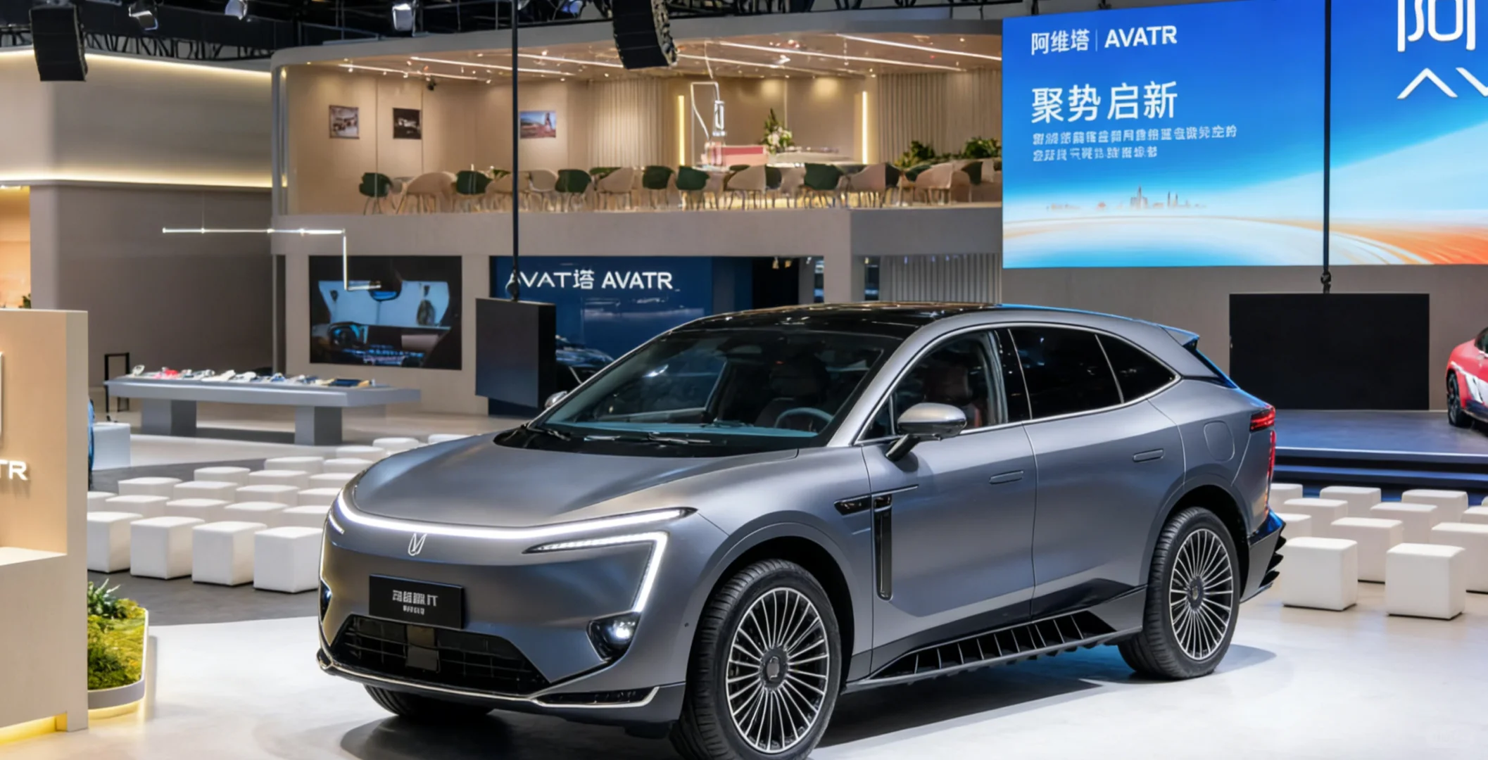 阿维塔新款6座SUV概念图