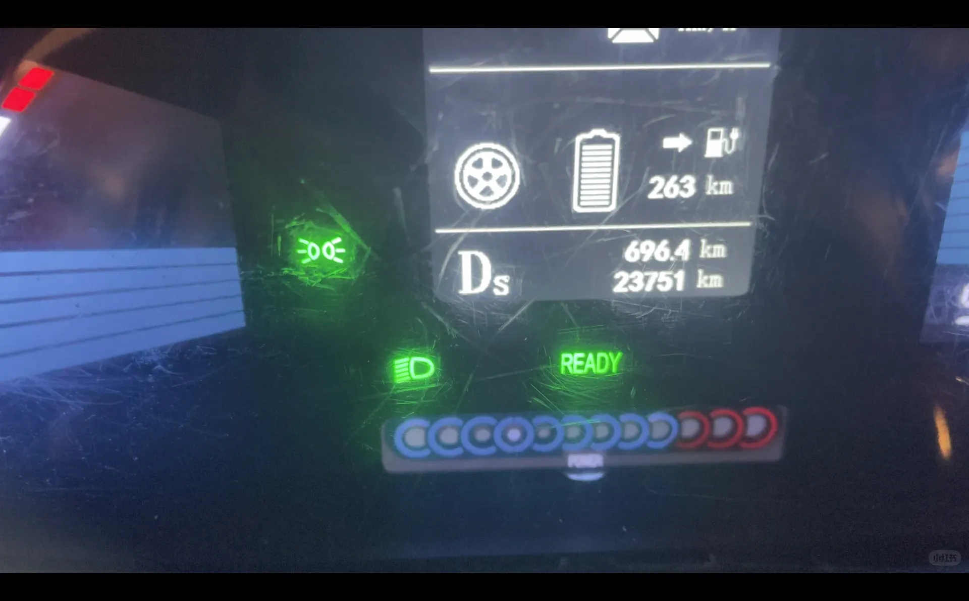 出自家江淮新能源汽车 坐标北京海淀区