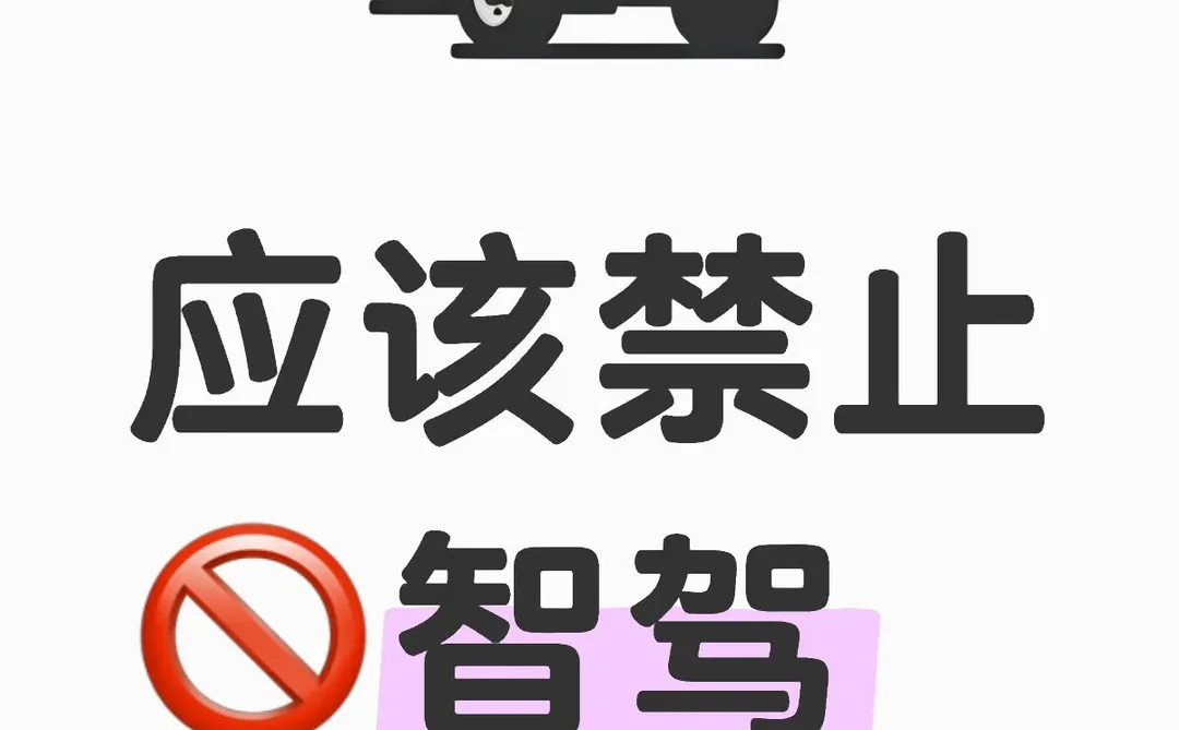 应该禁止🚫智驾高速行驶
