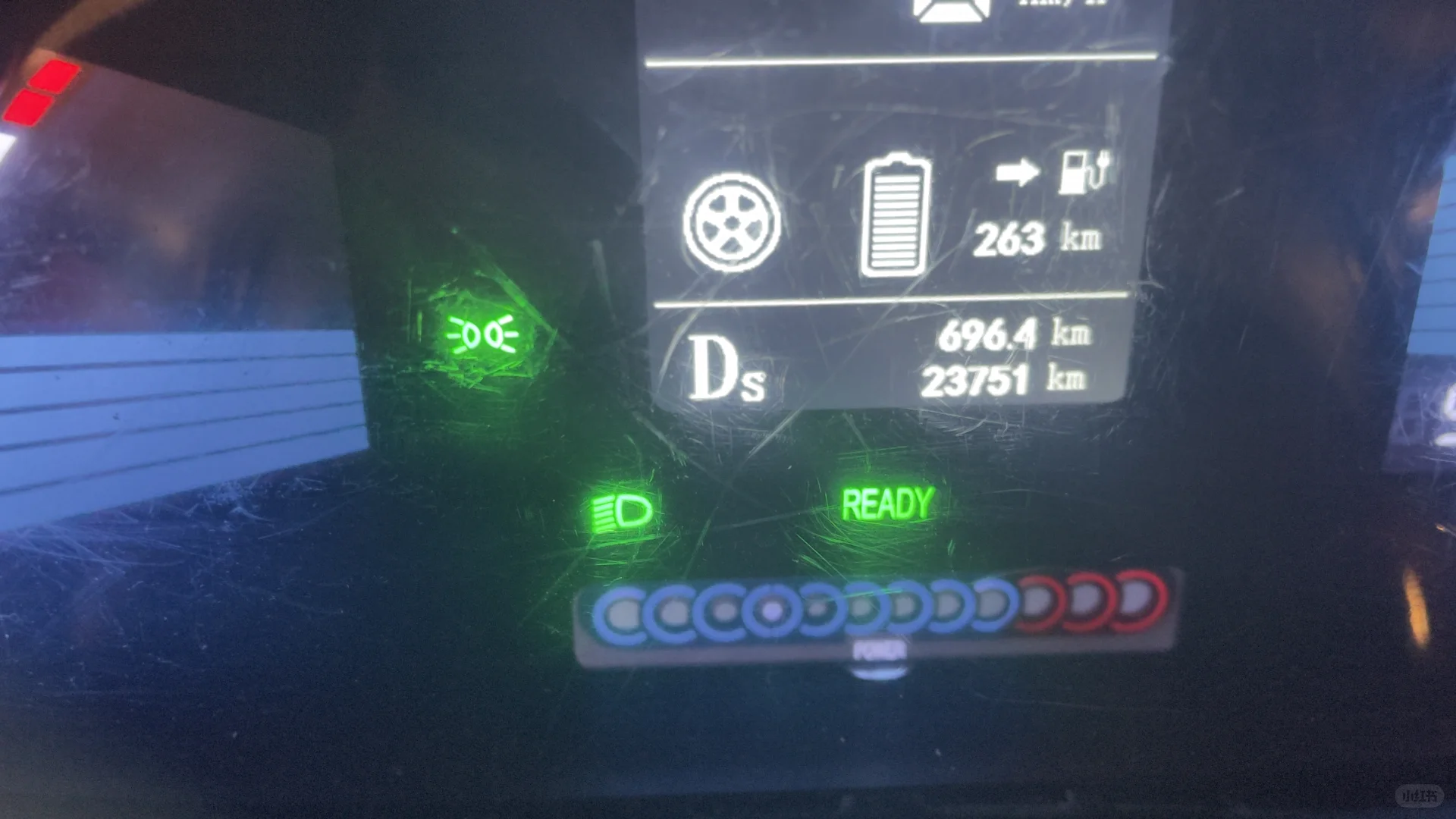 出自家江淮新能源汽车 坐标北京海淀区