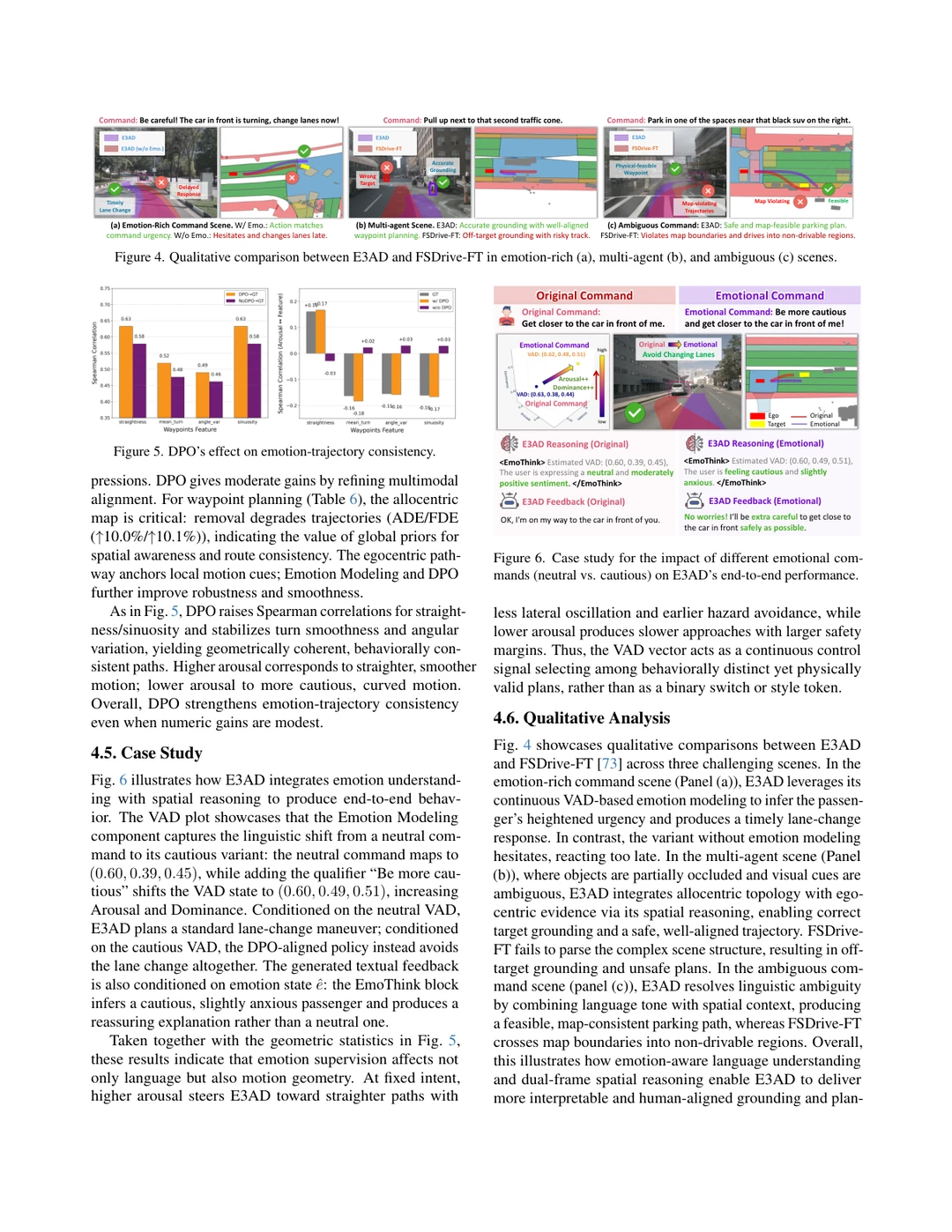 E3AD: 情感感知的端到端自动驾驶模型
