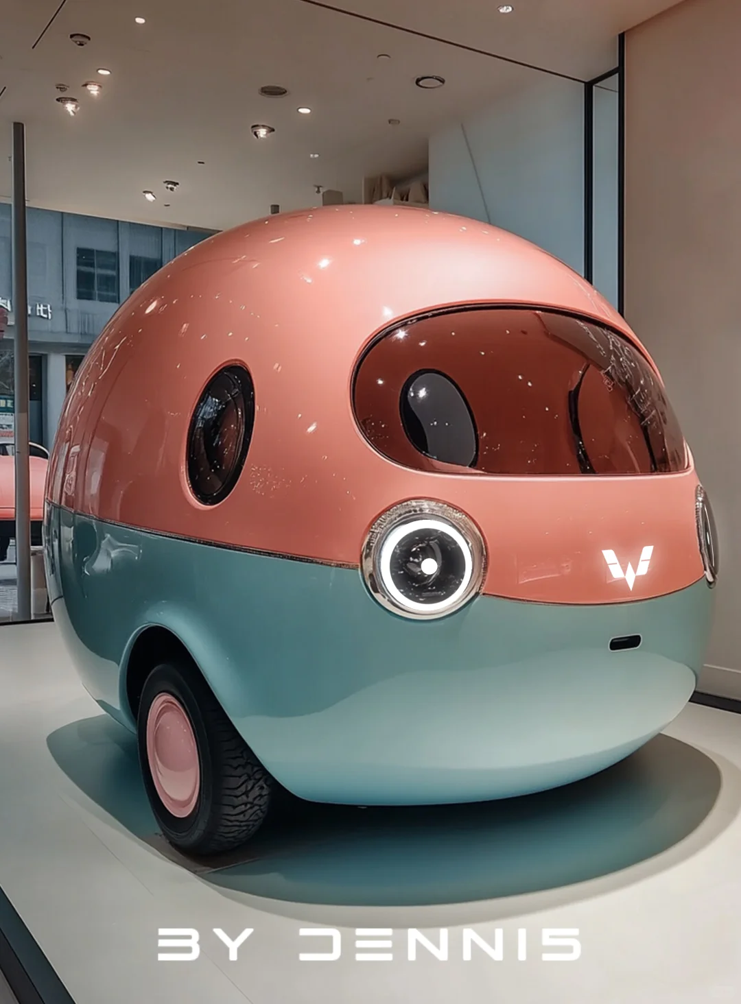 五菱｜蓝粉双拼蛋