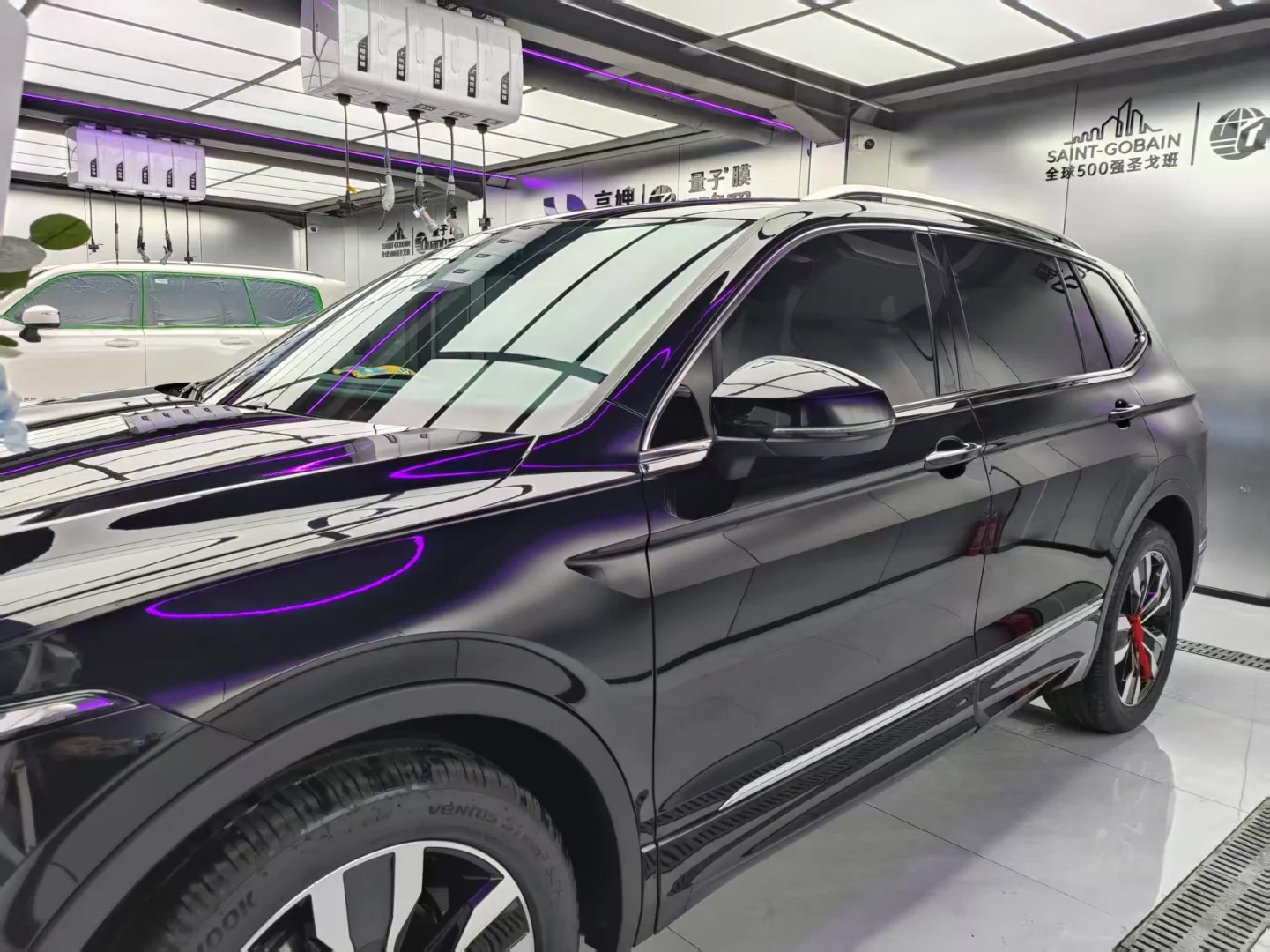 途观L侧面姿态真的太帅了