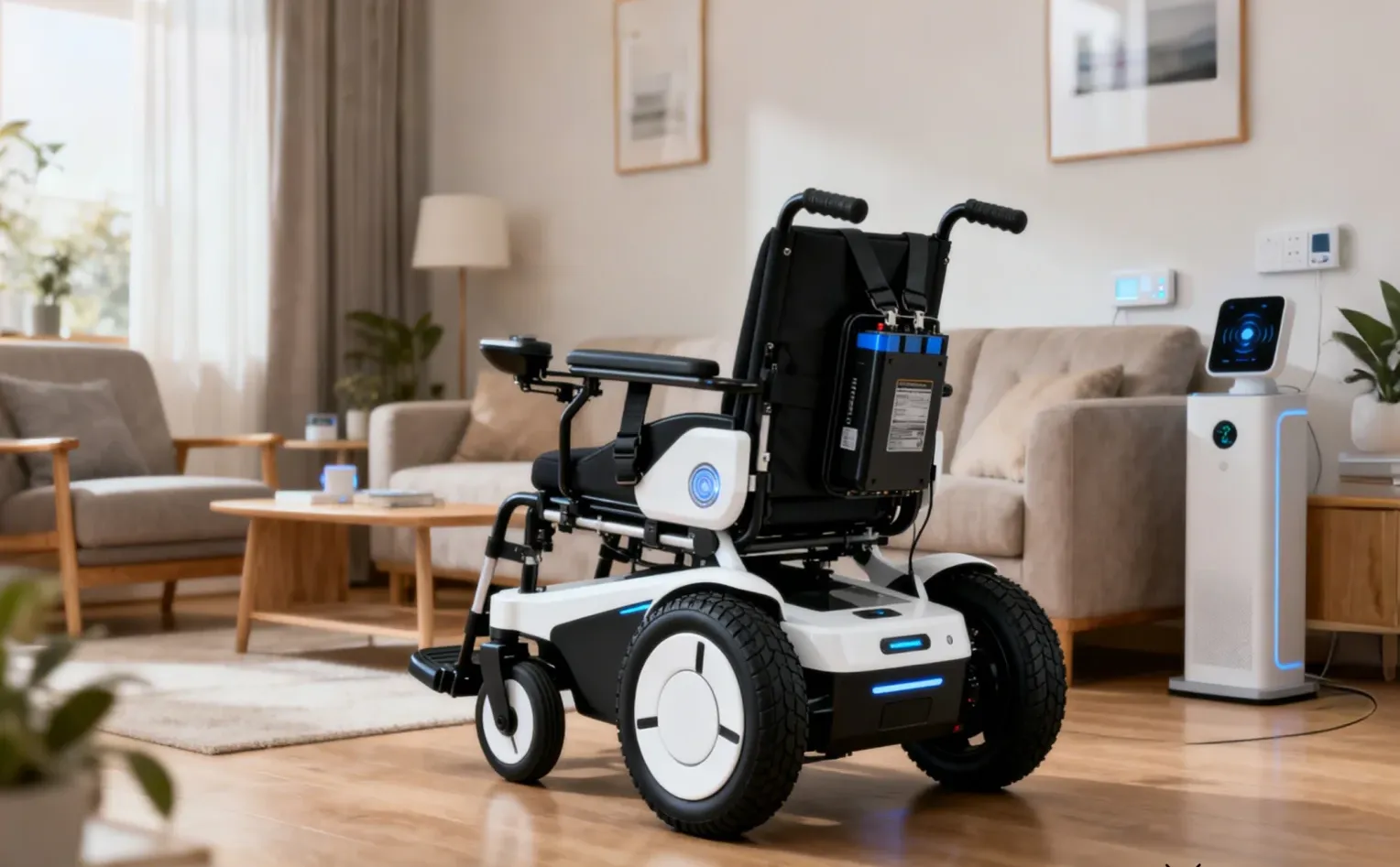 自动驾驶轮椅机器太给力了！