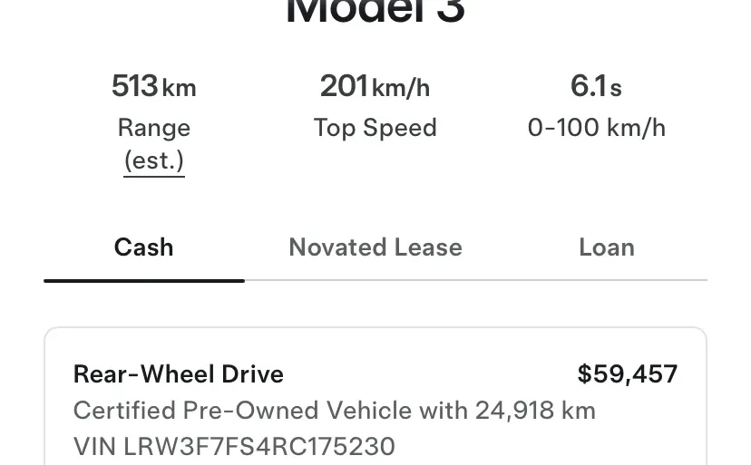 官方认证二手车 带FSD! 有兴趣联系我