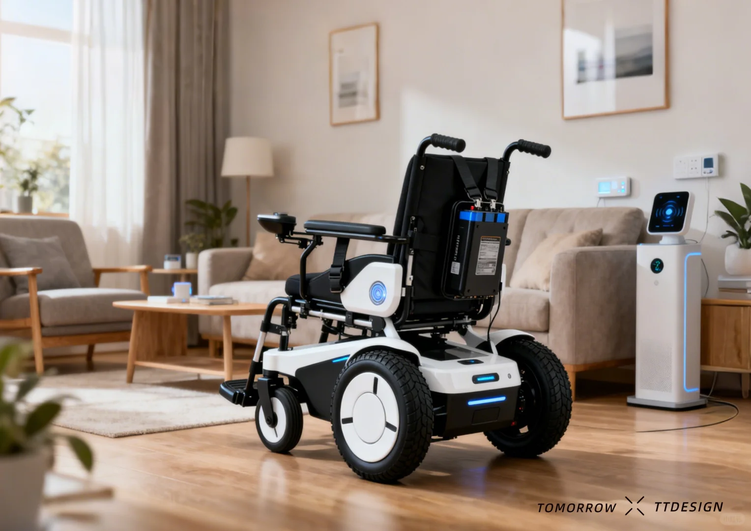 自动驾驶轮椅机器太给力了！