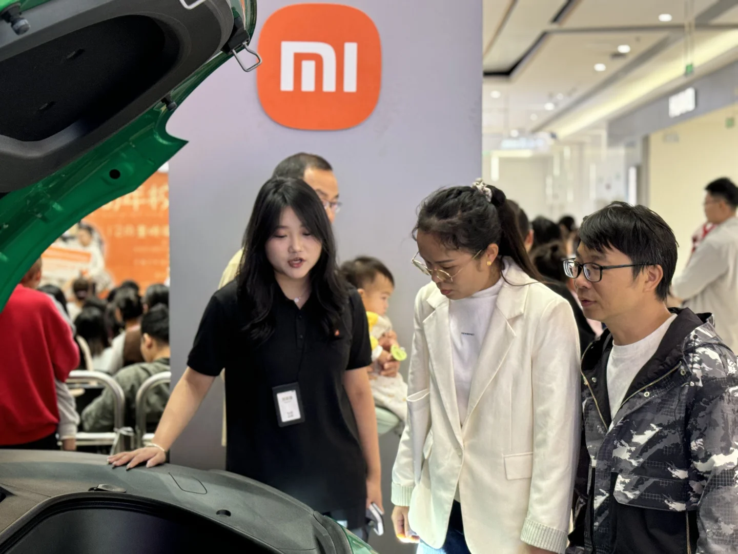 快来打卡！小米汽车巡展到坪山啦📍