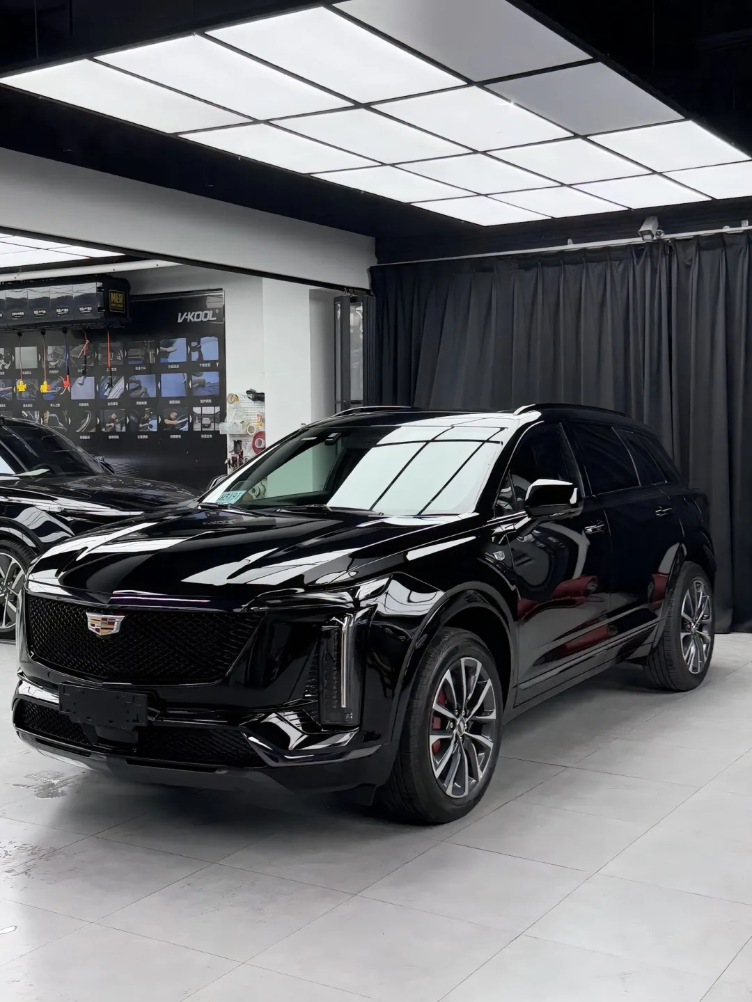 XT5的黑色真的很黑武士！