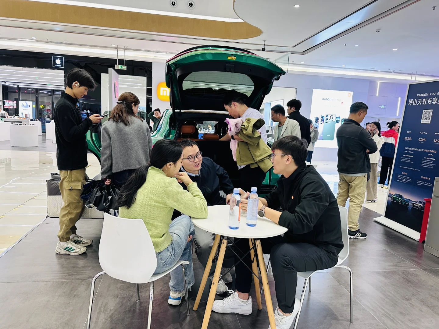 快来打卡！小米汽车巡展到坪山啦📍