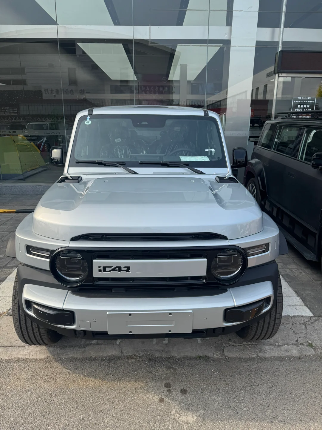 人生第一台电车😝奇瑞iCar V23提车快乐✨