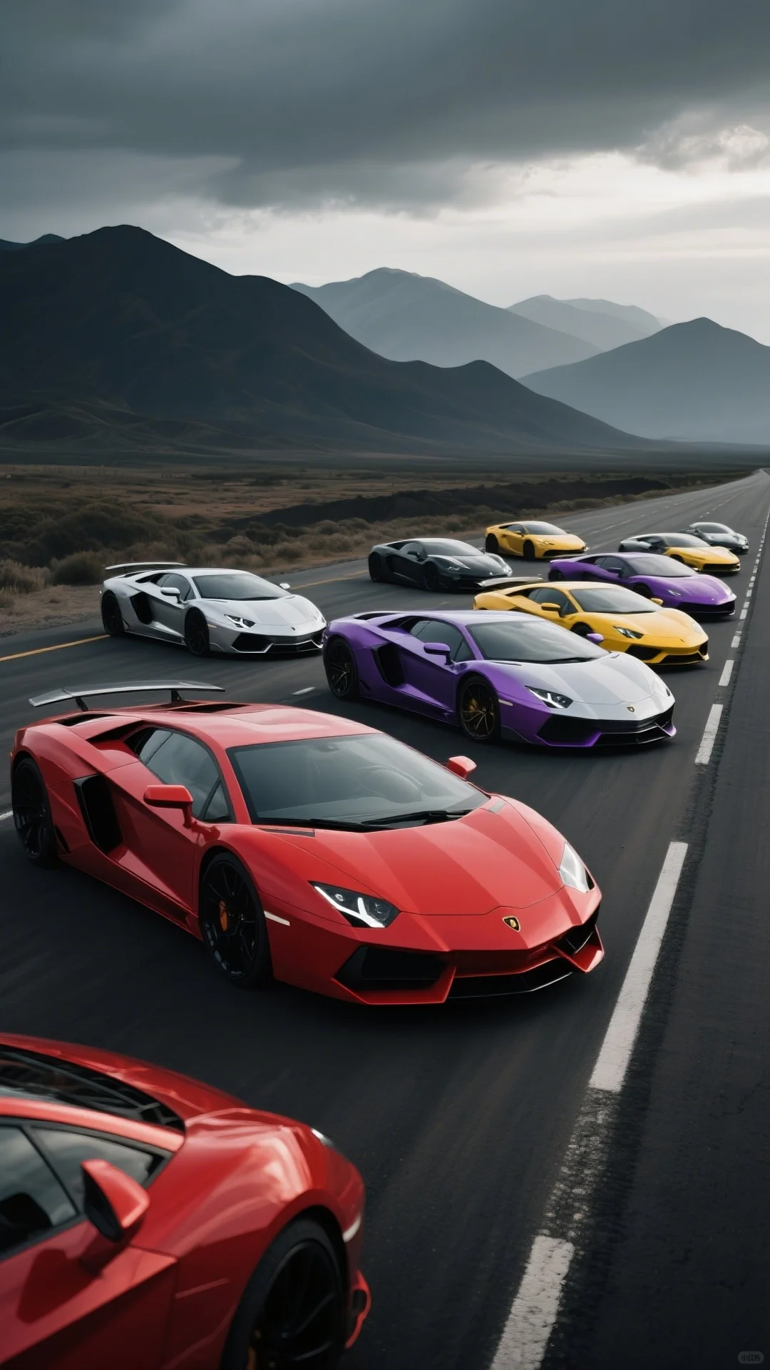 兰博基尼壁纸|世界上跑的最快的紫色车！！