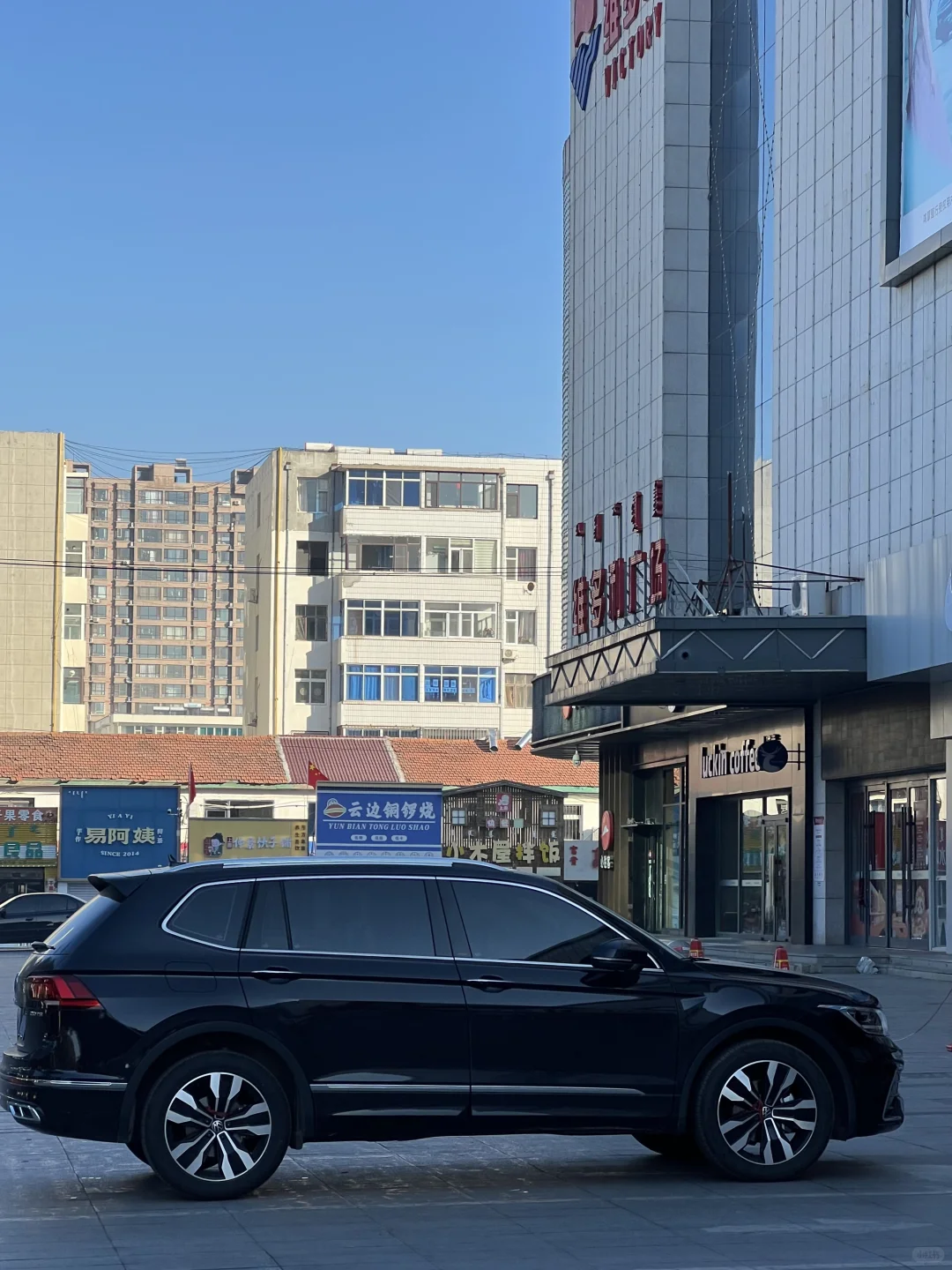 途观L侧面姿态真的太帅了