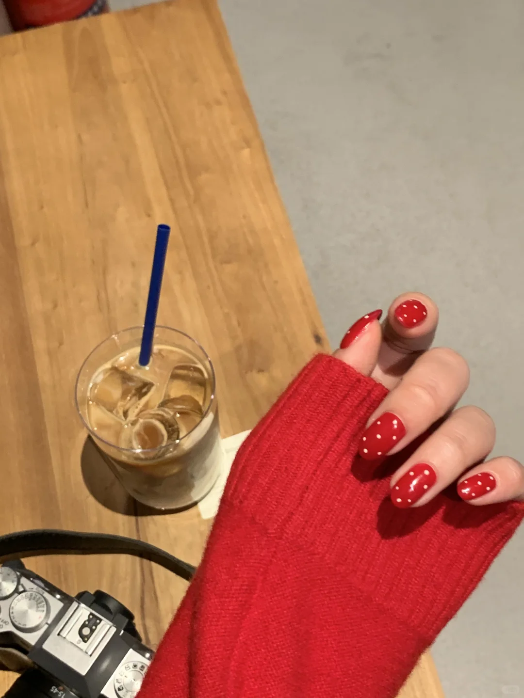 new nail🍓新年战甲被我做到了～好爱波点