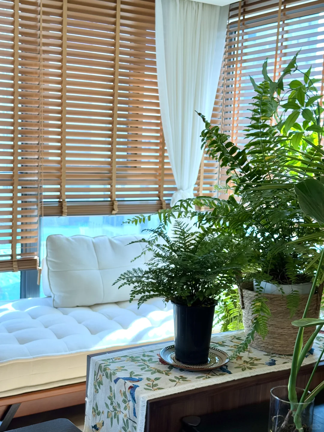 这么好看的阳台，真的很难忍住不拍照！