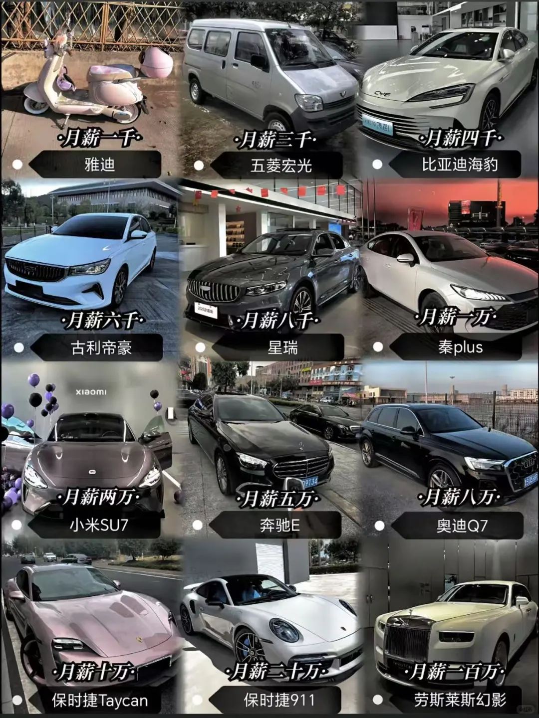 男孩子一定要有辆自己的车🚗