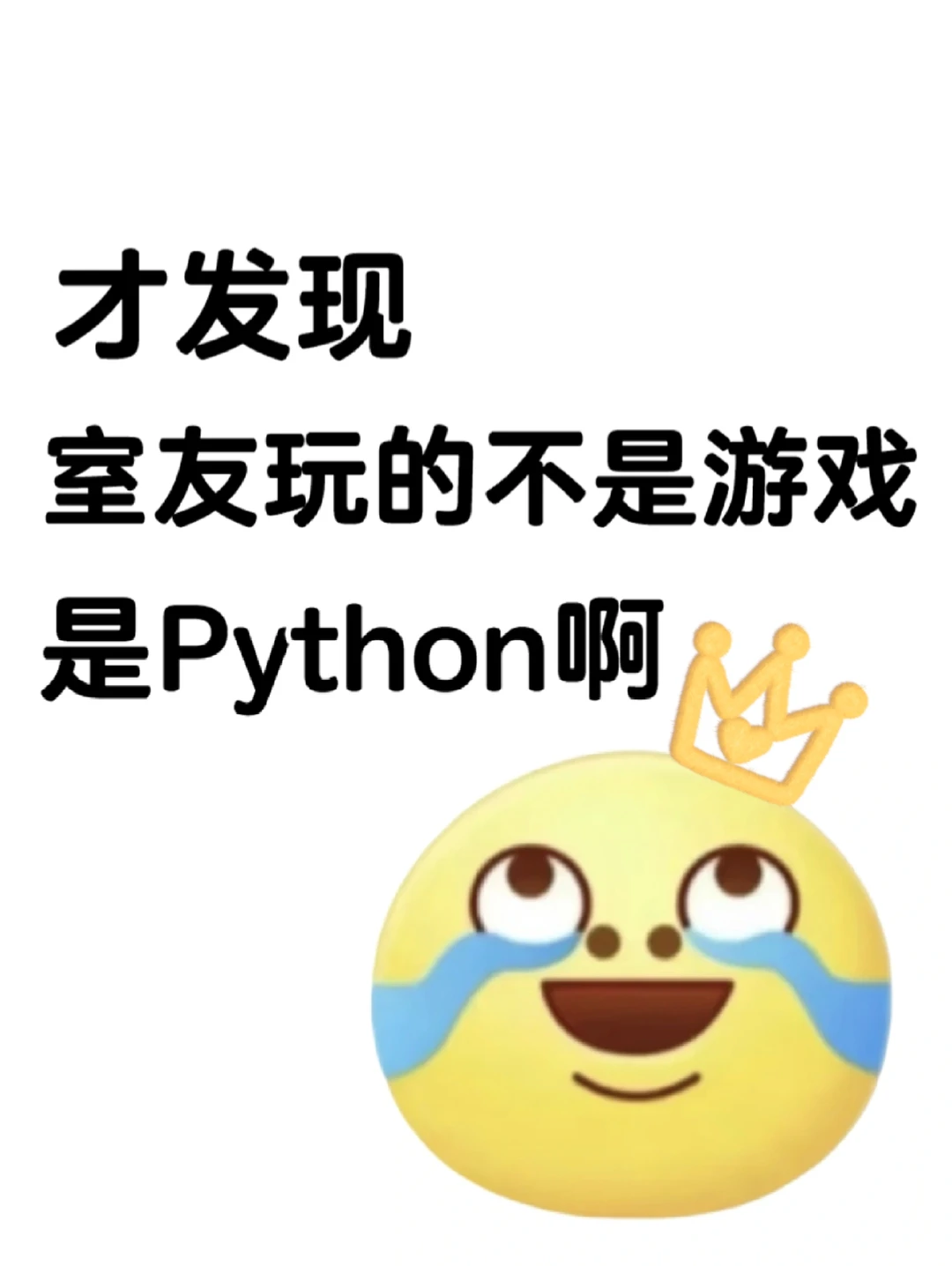 原来室友每天凌晨玩的不是游戏是Python啊