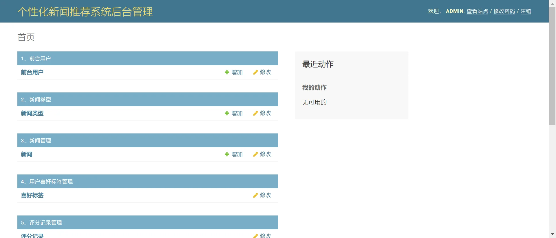 python_个性化新闻推荐系统