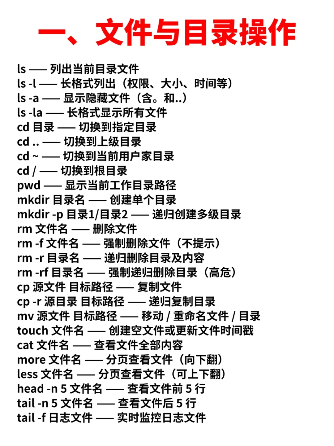 Kali Linux命令手册（精选200个核心命令）