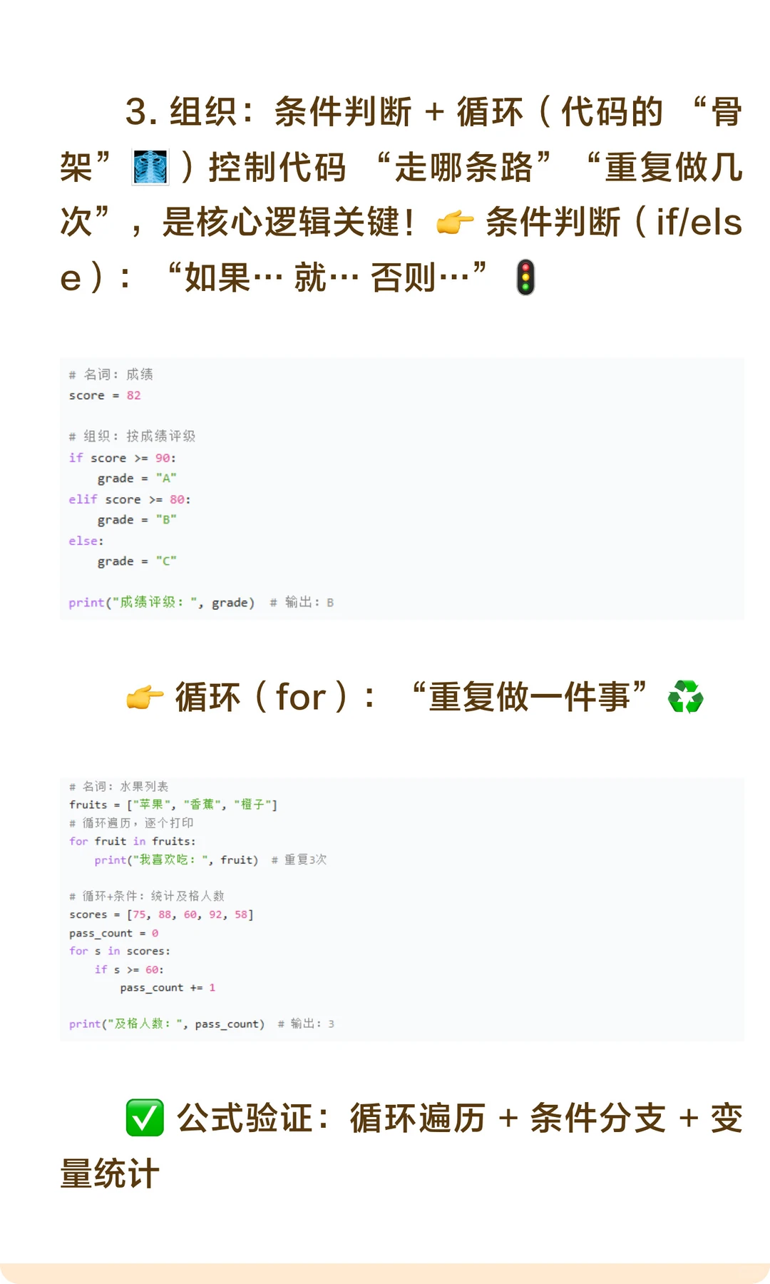 20 分钟吃透 Python 核心逻辑✨小白直接上