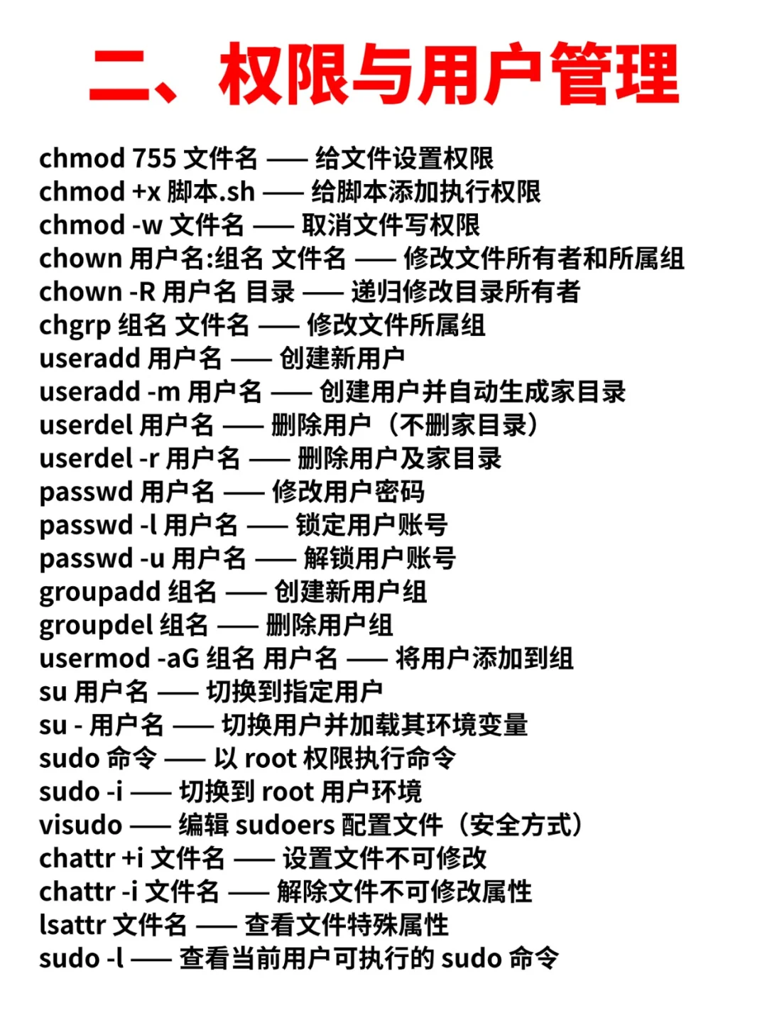 Kali Linux命令手册（精选200个核心命令）