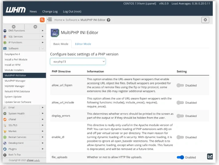 提升cPanel中PHP最大上传限制，搞定大文件
