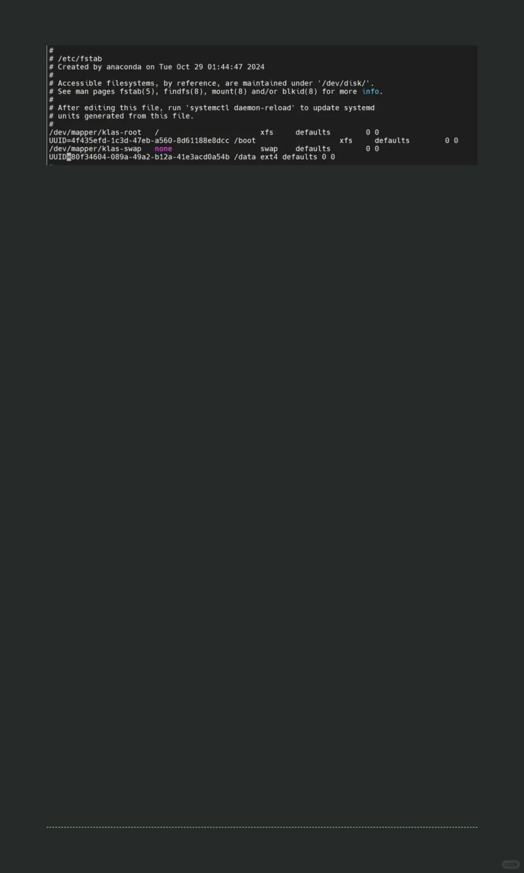 Linux上如何挂载磁盘