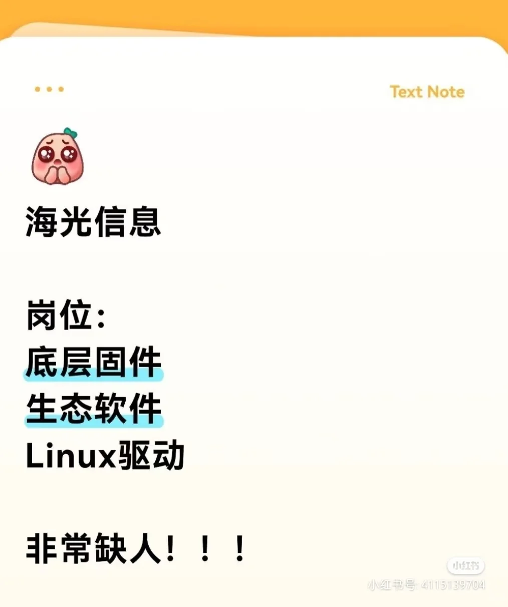 海光信息部门直招！！