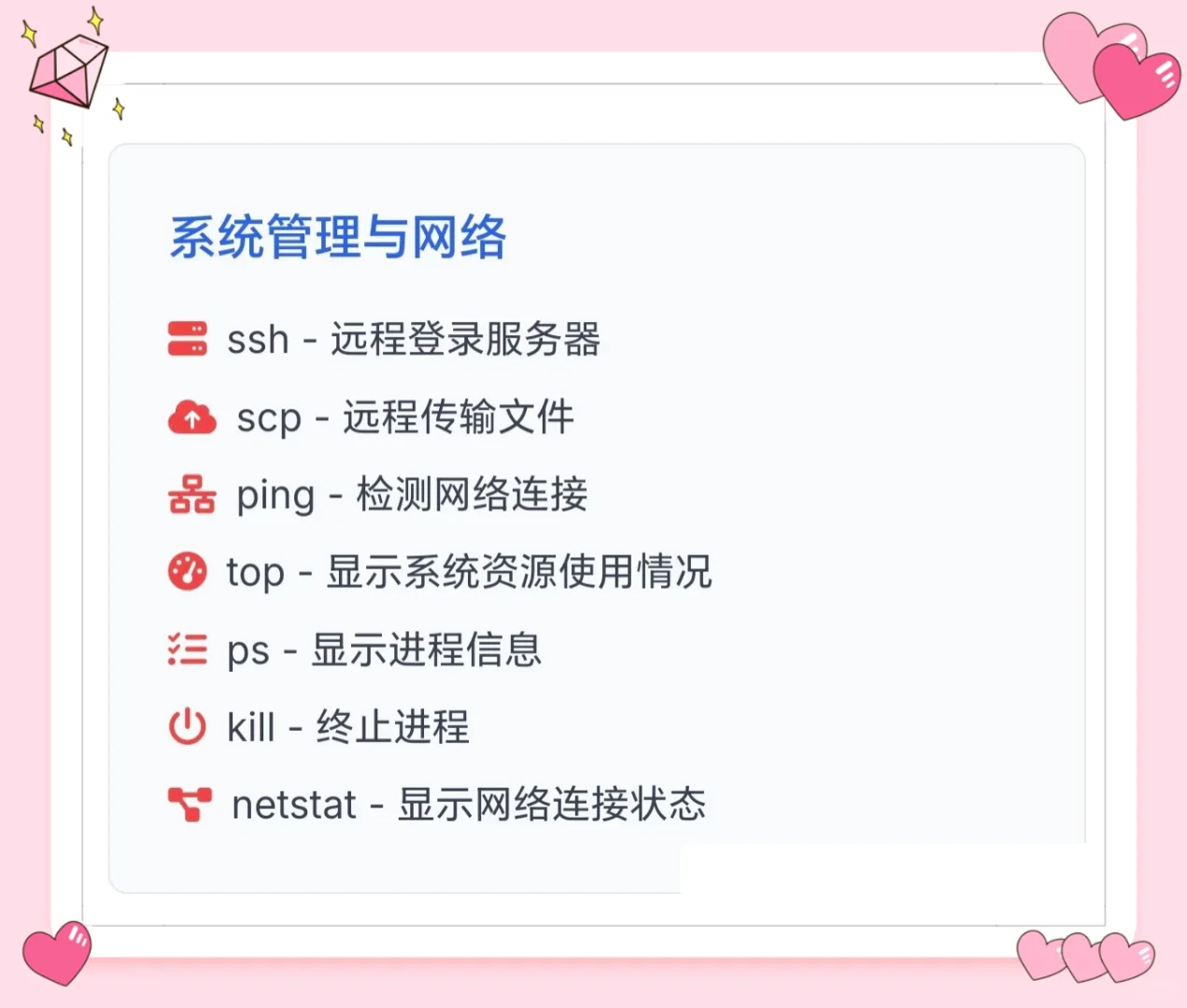 Linux背这20条命令，可解决80%测试场景