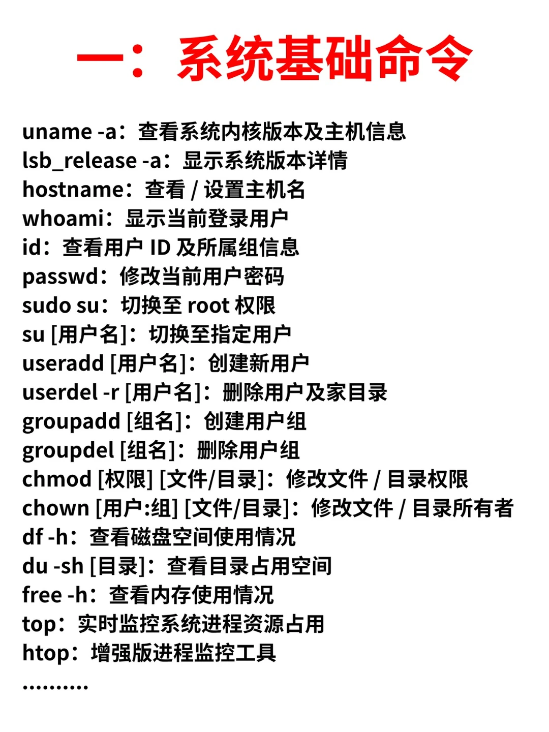 200个Kali Linux核心命令手册！