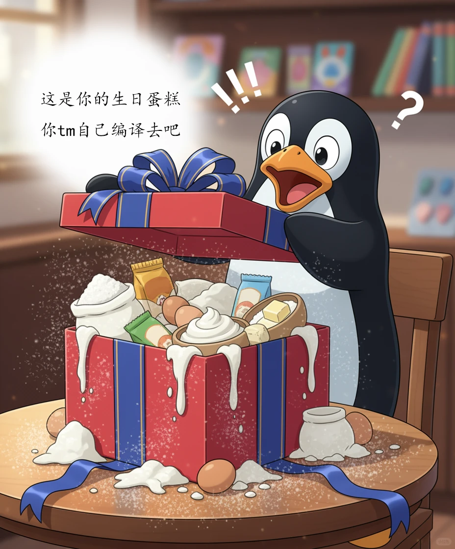 Linux生日快乐
