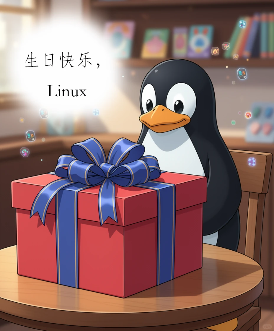 Linux生日快乐