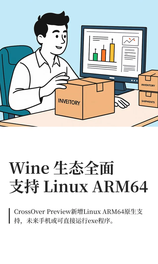 Wine 生态全面支持 Linux ARM64