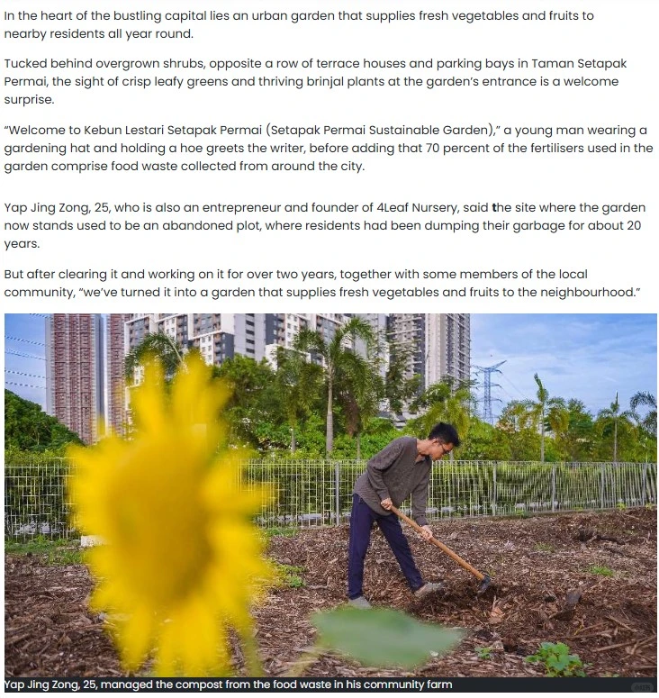 📰🌱 Featured on BERNAMA News! “