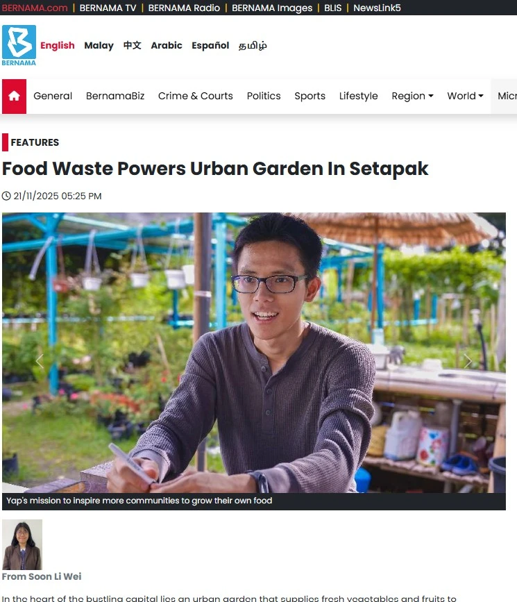 📰🌱 Featured on BERNAMA News! “
