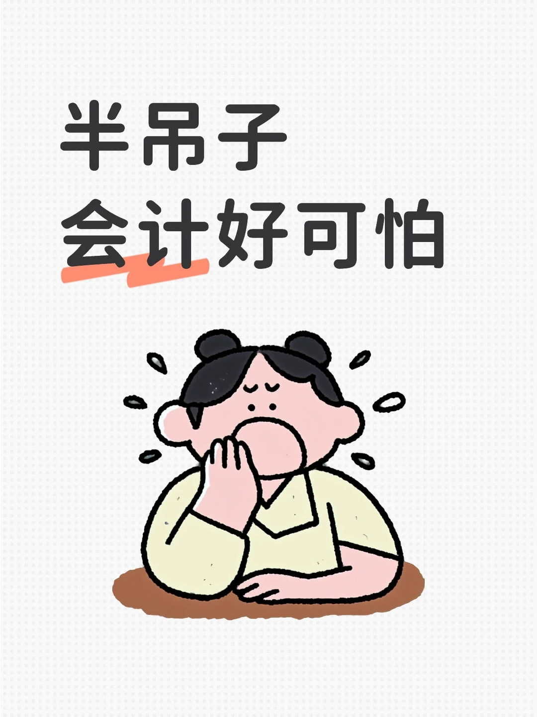 半吊子会计好可怕