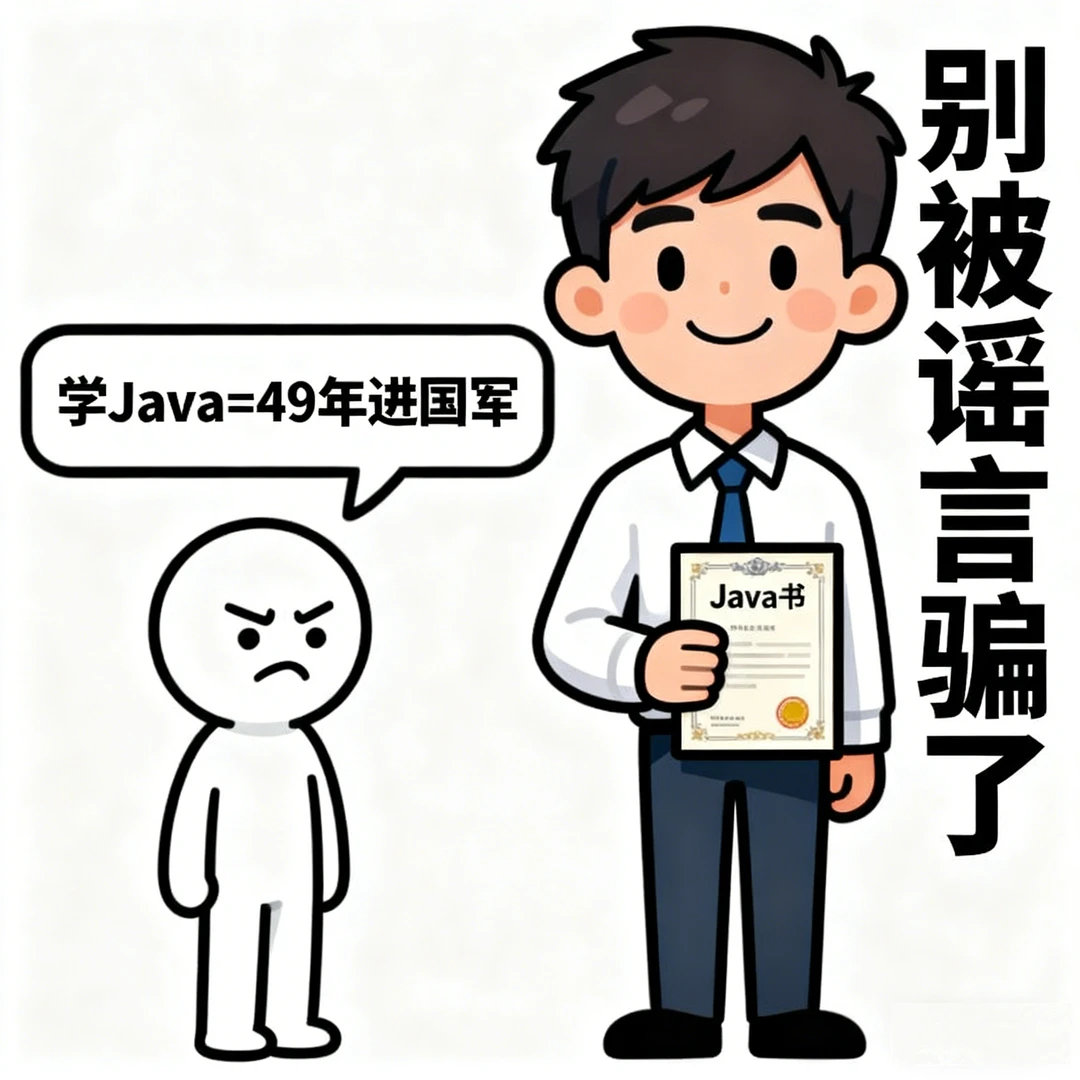 学 Java=49 年进国军？别被谣言骗惨了！